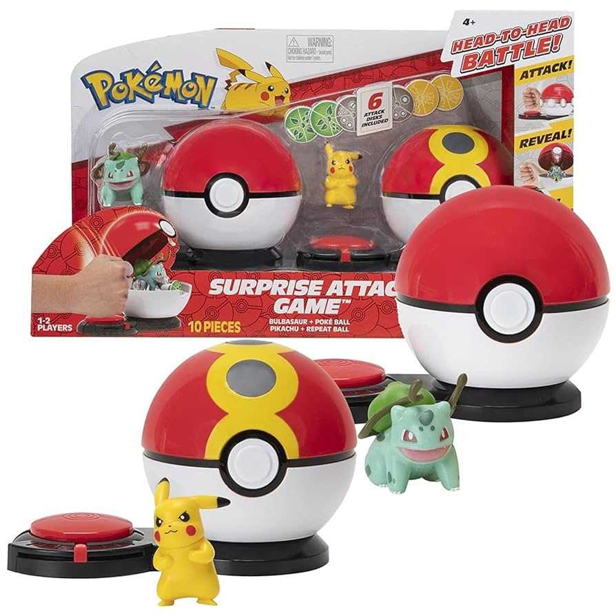 pokemon ataque sorpresa surtido