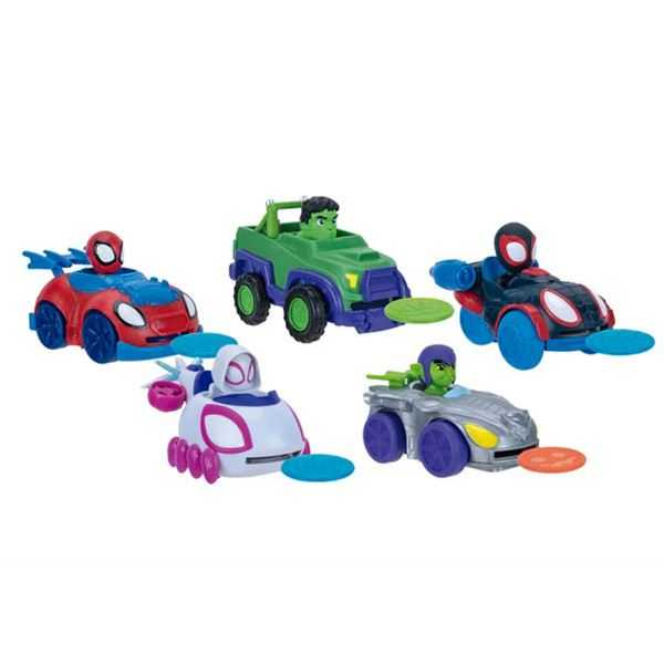 sipdey and friends vehiculo pequeÑo lanza discos s (jazwares iberia - snf0007)