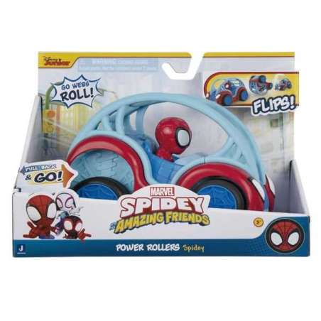 spidey and friends vehiculo power roller surtidos (jazwares iberia - snf0162.)
