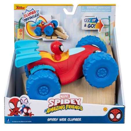 spidey and friends vehiculo web climber ( jazwares iberia - snf0244.)