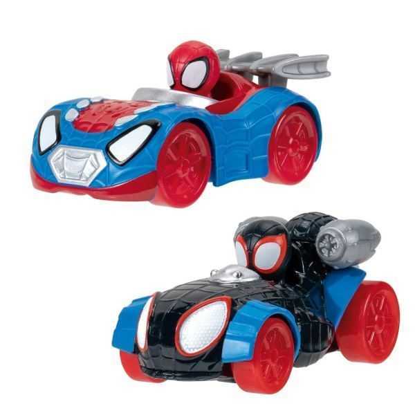 spidey and friends amazing metals city track set (jazwares iberia - snf0202.)