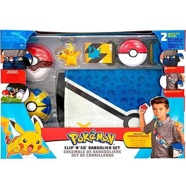 pokemon set de bandolera surtido (jazwares iberia - pkw0028)