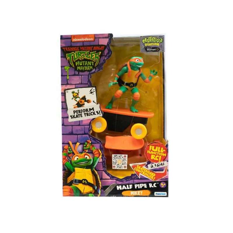 tmnt half pipe skater r/c 14,5 cm  (funrise - 71051) tmnt half pipe skater r/c 14,5 cm  (funrise - 71051)