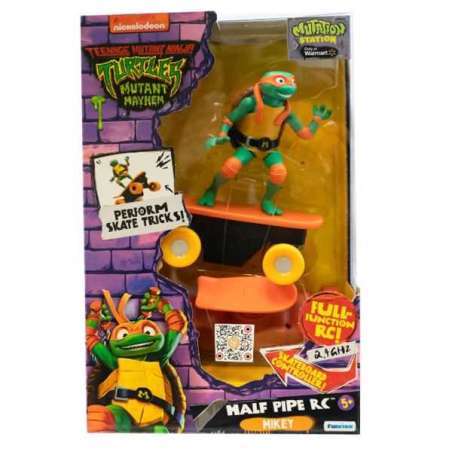 tmnt half pipe skater r/c 14,5 cm  (funrise - 71051)
