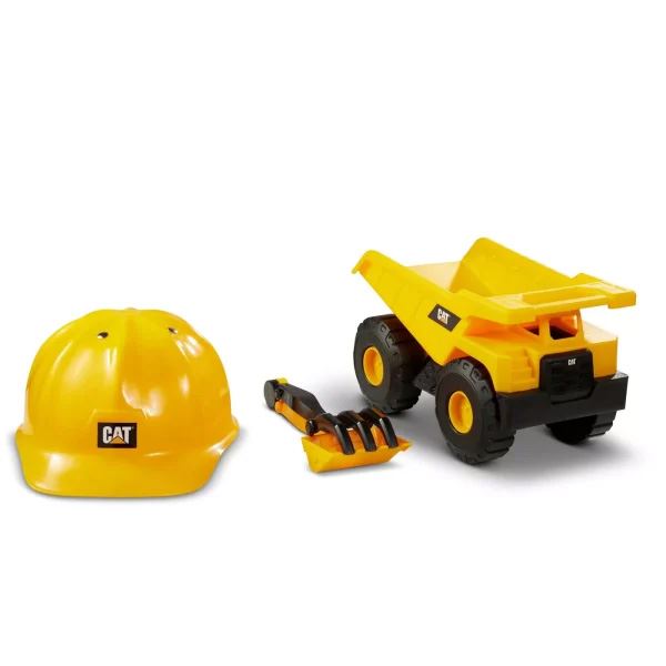 cat fleet vehiculo 25 cm con casco surtidos (funrise - 82060)