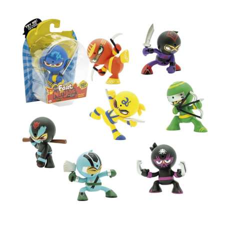 fart ninjas figuras s9 10 cm surtidas (funrise - 70720)