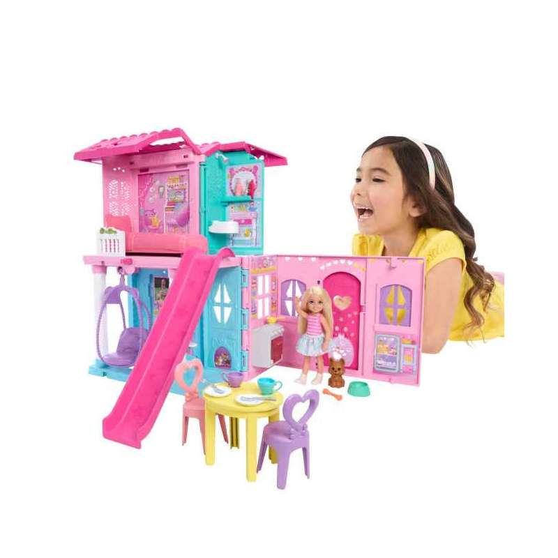 barbie casa del chelsea (mattel - jfw49) barbie casa del chelsea (mattel - jfw49)
