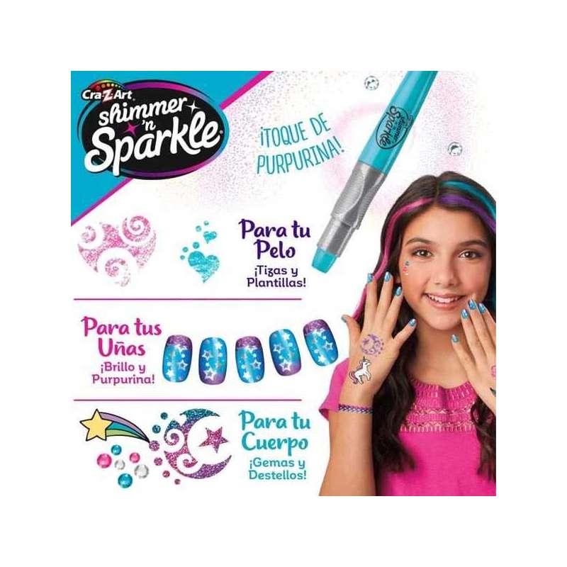 shimmer n sparkle 3 en 1 set de belleza (46738) shimmer n sparkle 3 en 1 set de belleza (46738)