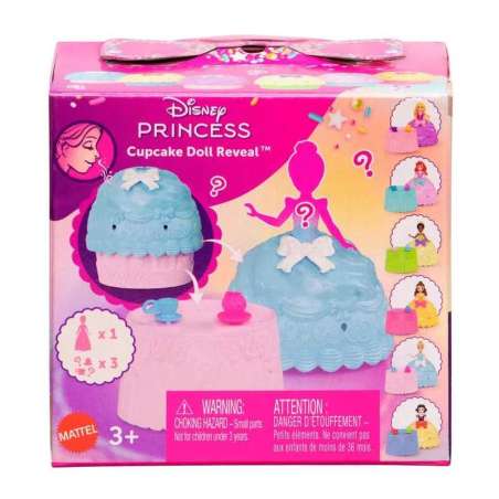 disney princess muÑeca cupcake princesas (mattel - jfg78)
