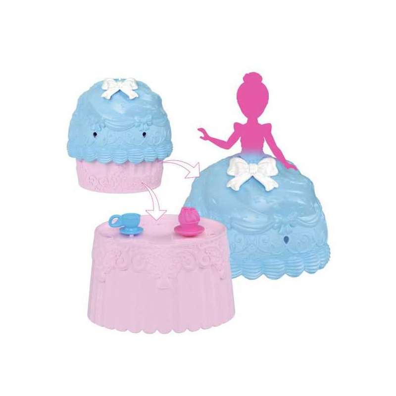 disney princess muÑeca cupcake princesas (mattel - jfg78)