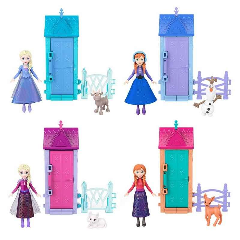 disney frozen mini casitas surtidas (mattel - jfg24)