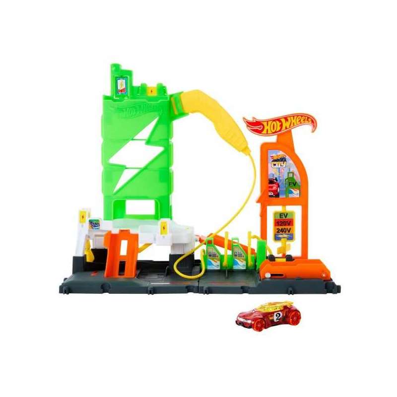 hot wheels city estacion carga electrico (mattel - htn79) hot wheels city estacion carga electrico (mattel - htn79)