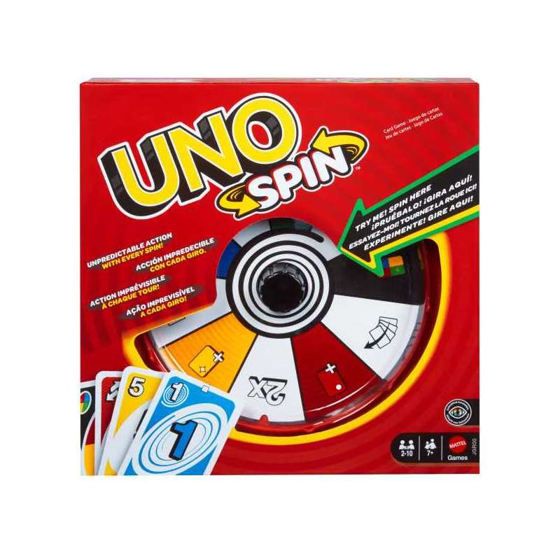 mattel games uno spin (mattel - jgr00) mattel games uno spin (mattel - jgr00)