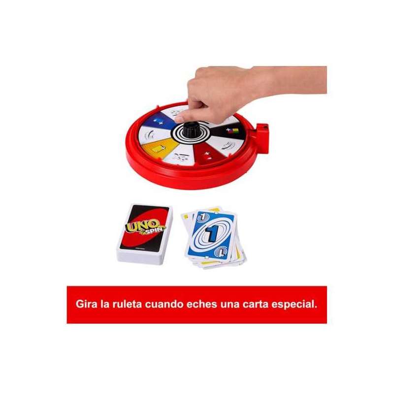 mattel games uno spin (mattel - jgr00) mattel games uno spin (mattel - jgr00)