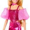 barbie deluxe metallic muÑeca con corset rosa (mattel - jfp40)