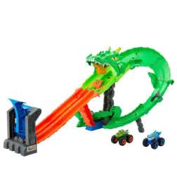 hot wheels monster truck pista destruccion del dragÓn (mattel - jfr06)