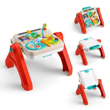 fisher-price rie y aprende caballete 4 en 1 (mattel - jgw89)