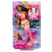 barbie sirena florece morena (mattel -jdm73)