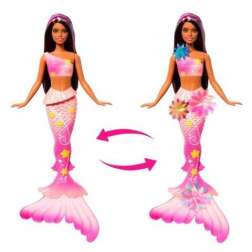 barbie sirena florece morena (mattel -jdm73)