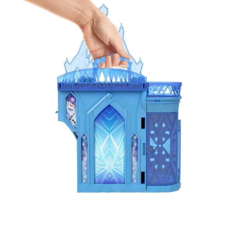 disney frozen mini castillo de hielo de elsa (mattel - jdp63)
