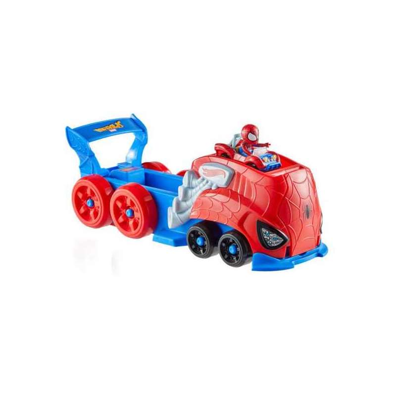 hot wheels racerverse lanzador spiderman y minecra (mattel - jfv69) hot wheels racerverse lanzador spiderman y minecra (mattel - jfv69)