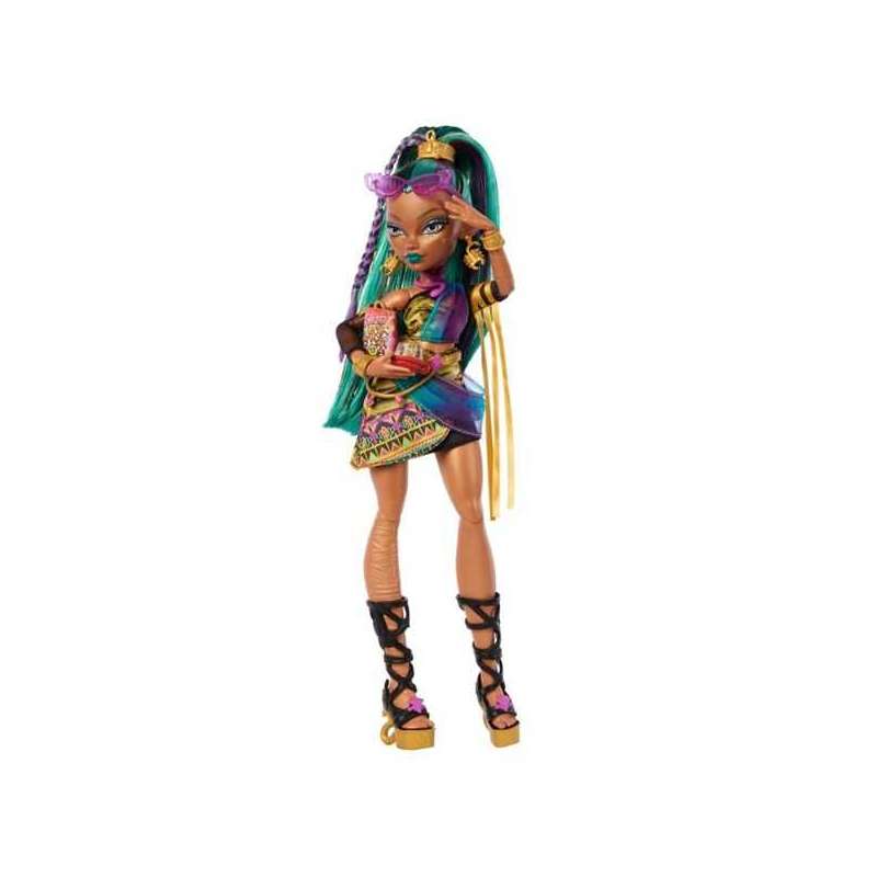 monster high muÑeca nefera deline (mattel - jdr48)