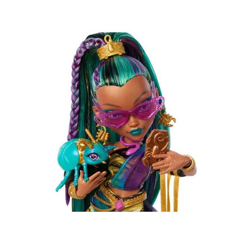 monster high muÑeca nefera deline (mattel - jdr48)