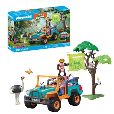 playmobil vehiculo todoterreno de colores (playmobil - 71854)