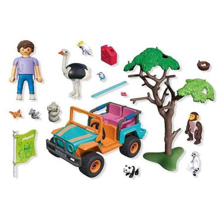 playmobil vehiculo todoterreno de colores (playmobil - 71854)