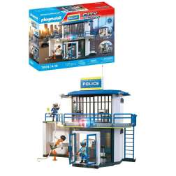 playmobil comisaria con sala de investigacion (playmobil - 71874)