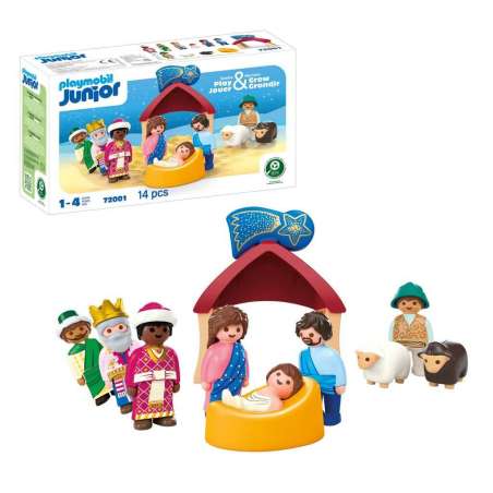 playmobil junior belen (playmobil - 72001)
