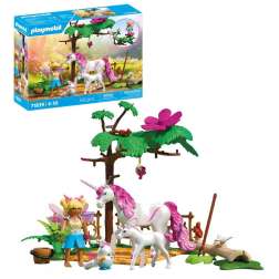 playmobil establo unicornio para mama y potro (playmobil - 71839)