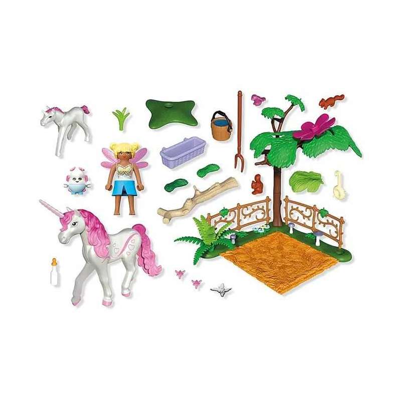playmobil establo unicornio para mama y potro (playmobil - 71839) playmobil establo unicornio para mama y potro (playmobil - 71839)