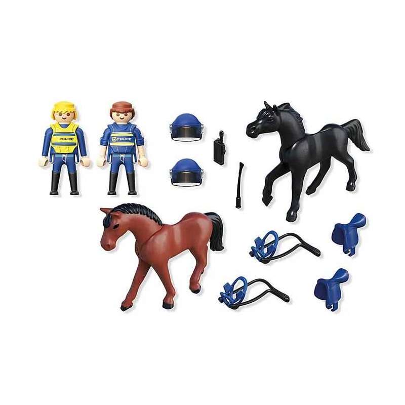 playmobil escuadron policial a caballo (playmobil - 71877) playmobil escuadron policial a caballo (playmobil - 71877)