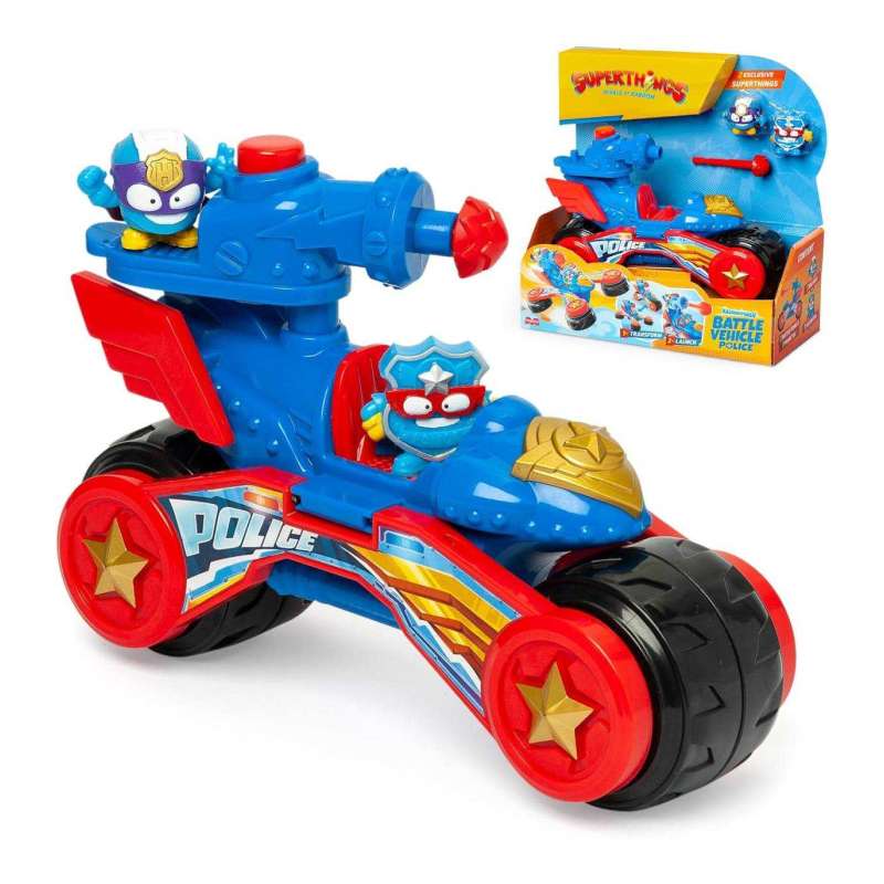 superthings playset battle vehiculo police (magic box - pstsp116in320) superthings playset battle vehiculo police (magic box - pstsp116in320)