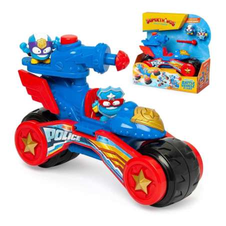 superthings playset battle vehiculo police (magic box - pstsp116in320)