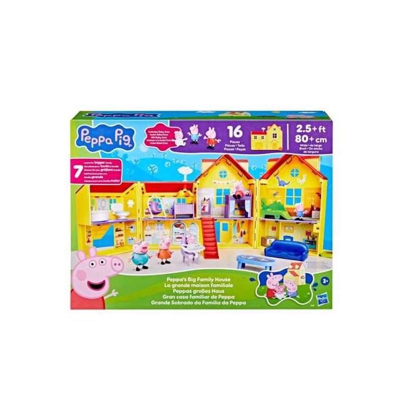 peppa pig nueva casa de la familia (hasbro - g05085l0) peppa pig nueva casa de la familia (hasbro - g05085l0)
