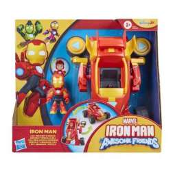 iron man and friends vehiculo y armadura 2 en 1 surtidos (hasbro - g12585l0)