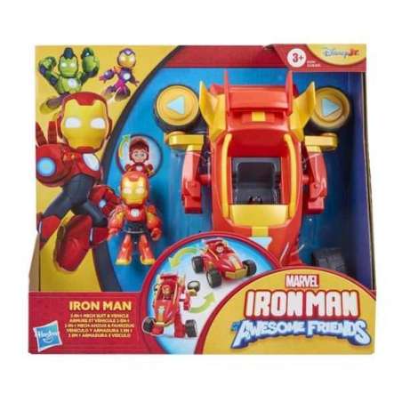 iron man and friends vehiculo y armadura 2 en 1 surtidos (hasbro - g12585l0)