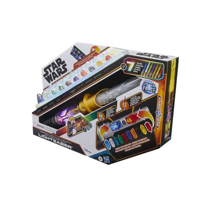 star wars lightbaber con cristal de poder (hasbro - g07275l0) star wars lightbaber con cristal de poder (hasbro - g07275l0)