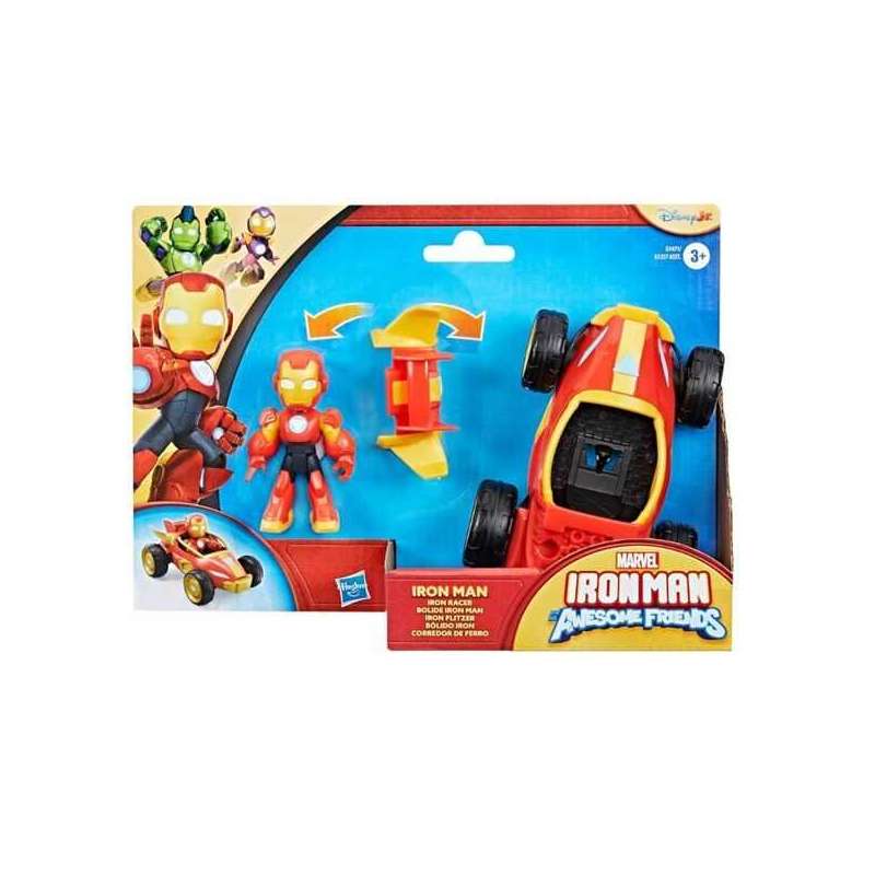 iron man and friends figura y vehiculo surtidos (hasbro - g12575l0) iron man and friends figura y vehiculo surtidos (hasbro - g12575l0)
