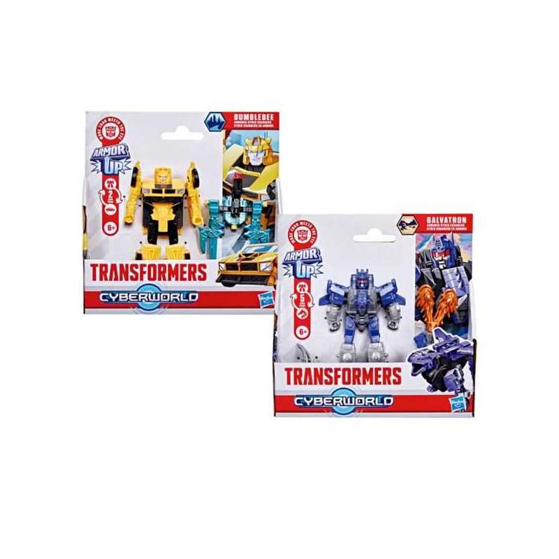 transformers cyberworld armored cyber changers surtidos (hasbro - g07475l0) transformers cyberworld armored cyber changers surtidos (hasbro - g07475l0)