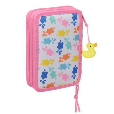 peppa pig plumier doble pequeÑo 29 piezas (safta - 412572854)