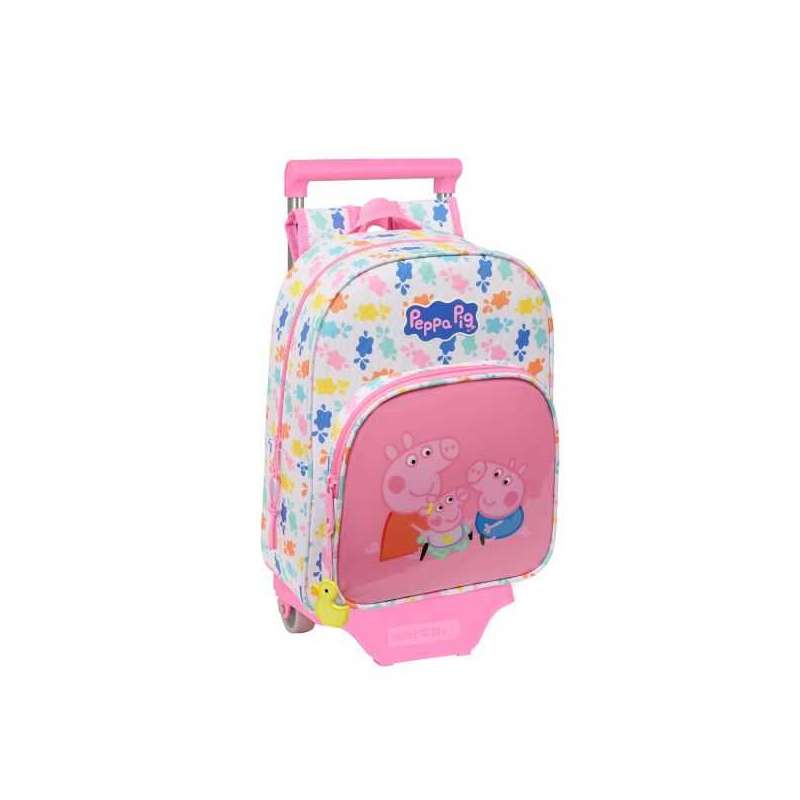 peppa pig mochila con carro grande (safta - 612572020)