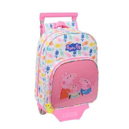 peppa pig mochila con carro grande (safta - 612572020)