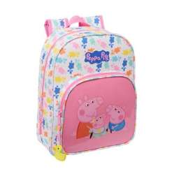 peppa pig mochila infantil adaptable carro (safta - 612572185)