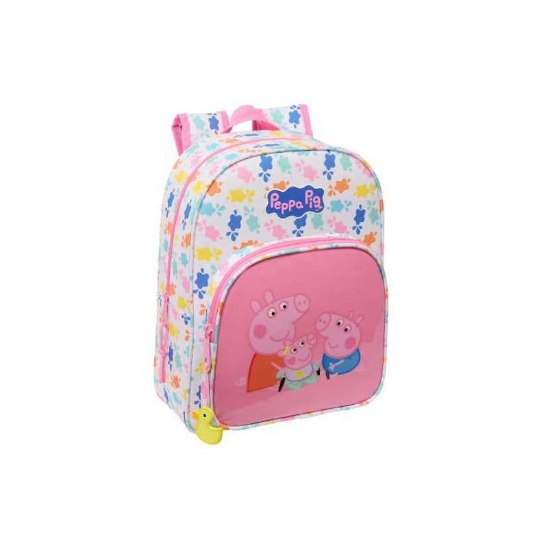 peppa pig mochila infantil adaptable carro (safta - 612572185)
