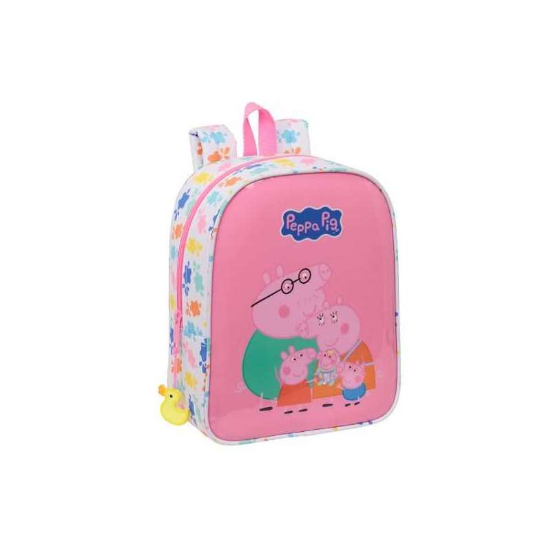 peppa pig mochila guarderia adaptable carro (safta - 612572232)
