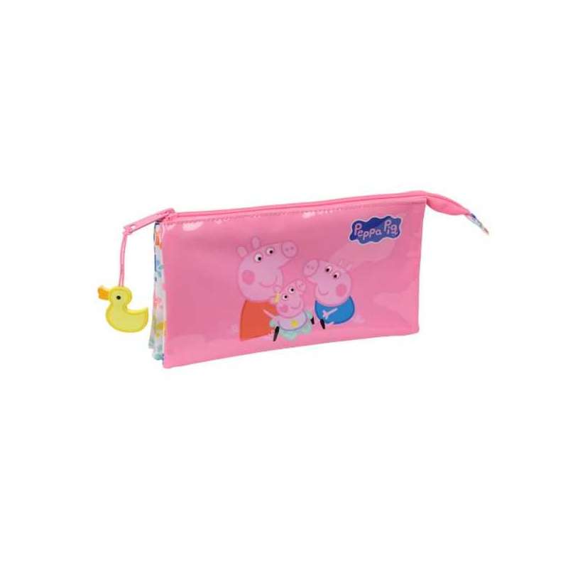 peppa pig portatodo triple (safta - 812572744)