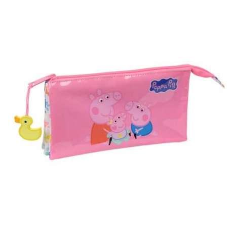 peppa pig portatodo triple (safta - 812572744)